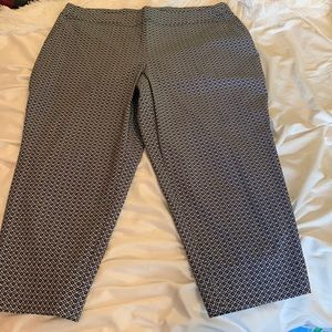 Black white 20w pants